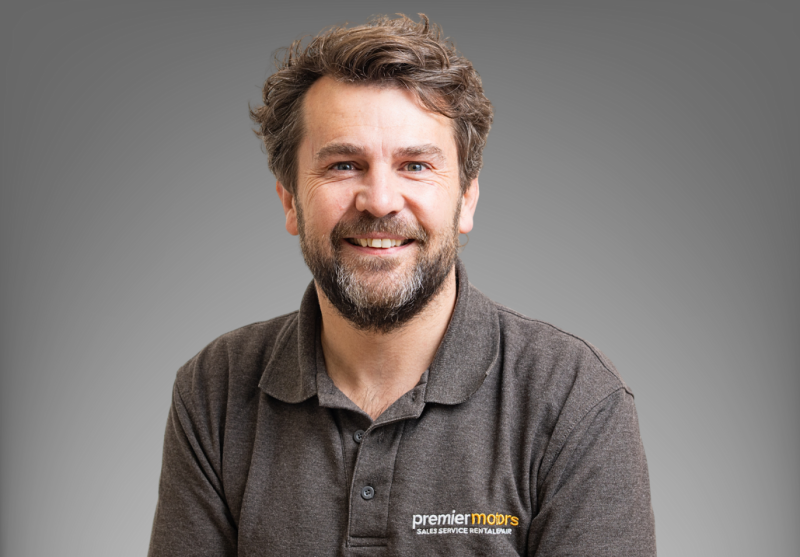 James Brooke Motability Premier Motors Isle of Wight MG