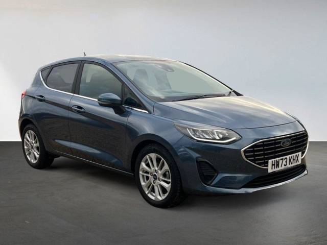 Ford Fiesta 1.0 FIESTA TITANIUM TURBO MHE Hatchback Petrol Chrome Blue